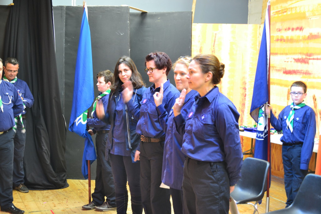 Beavers Investiture